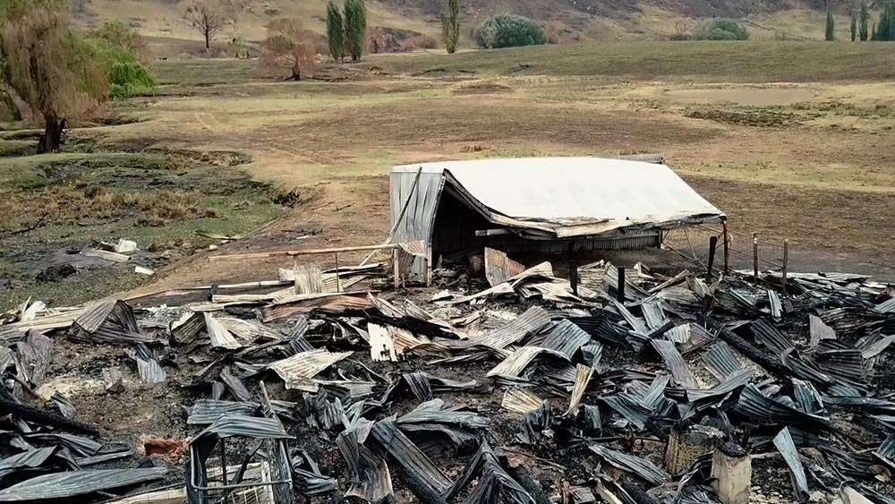 New Cattle Yards For Fire Devastated Farm in Victoria