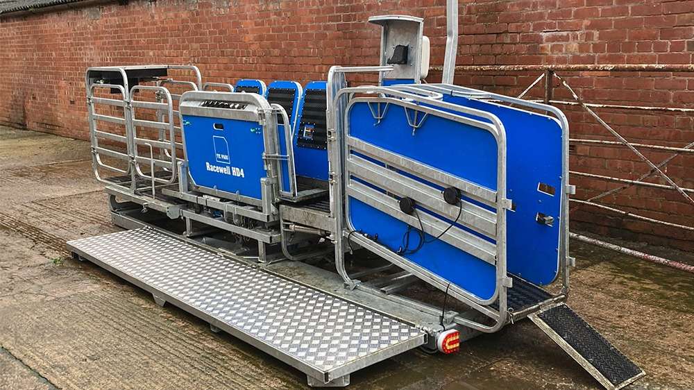 Used Racewell HD4 Sheep Handler